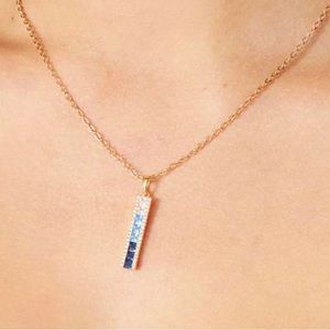 Vince Camuto Ombré necklace